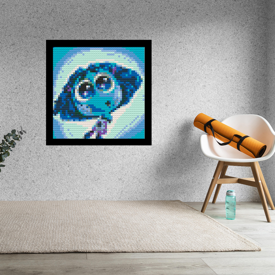 Inside Out Envy Decor Art Piece Bricked Mosaic 16x16