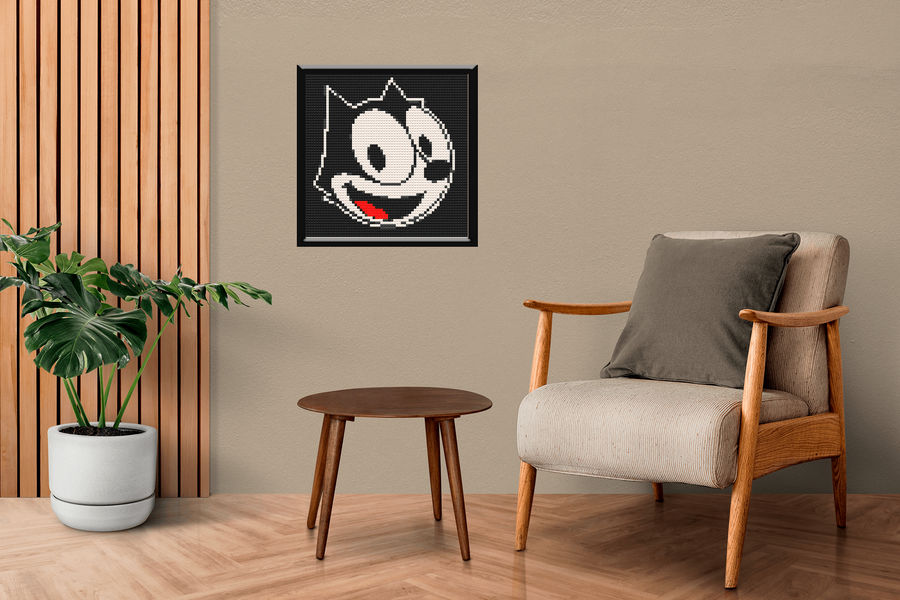 Bricked Mosaic 20x20 Felix The Cat