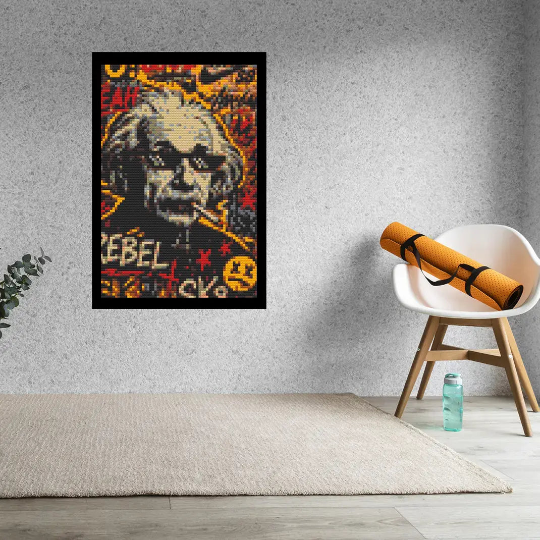 Swag Einsteinn Bricked Mosaic Home Decor 20x30"
