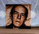 Custom Photo Brick Mosaic Portrait 20x20 in - Personalized DIY Photo Gift Kit — photo 10