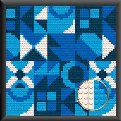 DECO ART  Home Decor Bricked Mosaic Portrait 20x20