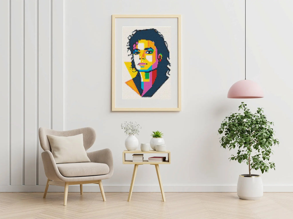 Bricked Mosaic Portrait 20x30" - Memobrick